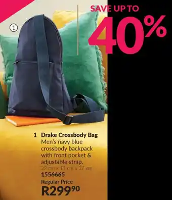 AVON Drake Crossbody Bag offer