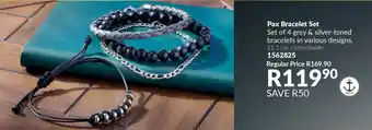 AVON Pax Bracelet Set offer