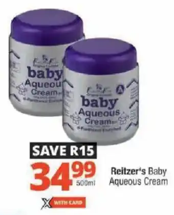 Reitzer's Baby Aqueous Cream