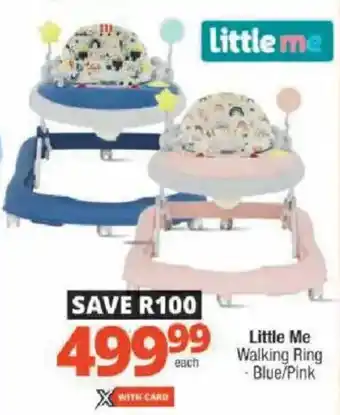 Checkers Little Me Walking Ring offer