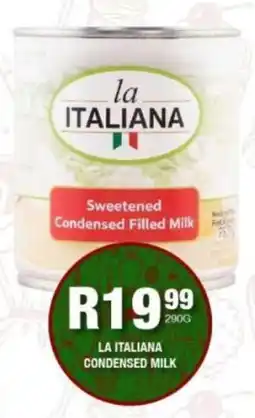 Take 'n Pay La italiana condensed milk offer