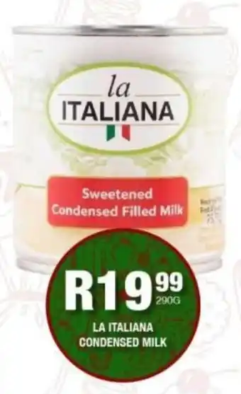 Take 'n Pay La italiana condensed milk offer