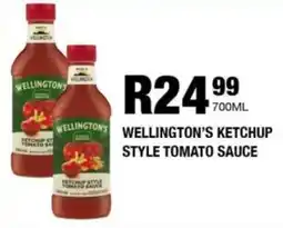 Take 'n Pay Wellington's ketchup style tomato sauce offer