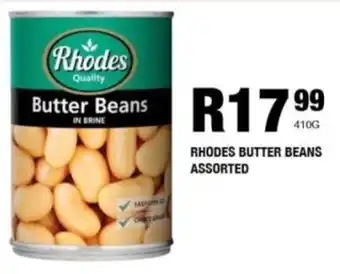 Take 'n Pay Rhodes butter beans assorted offer