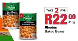 Take 'n Pay Rhodes Baked Beans offer