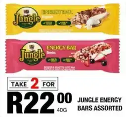Take 'n Pay Jungle energy bars assorted offer