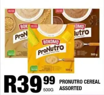 Take 'n Pay Bokomo pronutro cereal assorted offer