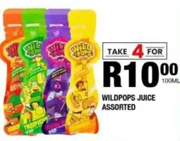 Take 'n Pay Wildpops juice assorted offer