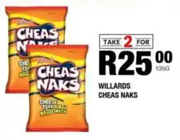 Take 'n Pay Willards cheas naks offer