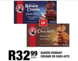 Take 'n Pay Bakers romany creams or choc-kits offer