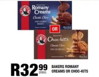 Take 'n Pay Bakers romany creams or choc-kits offer