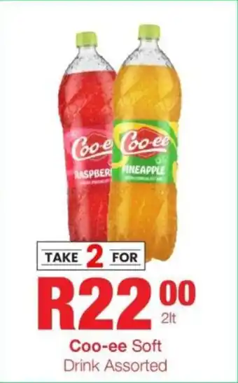 Take 'n Pay Coo-ee Soft Drink Assorted offer