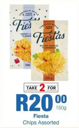Take 'n Pay Fiesta Chips Assorted offer