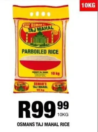 Take 'n Pay Osmans taj mahal rice offer