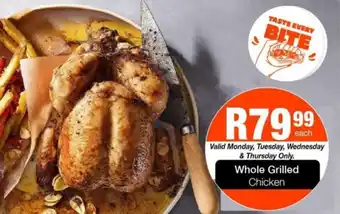 Take 'n Pay Whole Grilled Chicken offer
