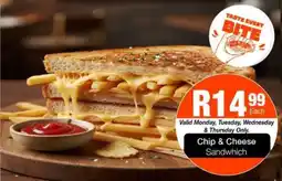 Take 'n Pay Chip & Cheese Sandwhich offer
