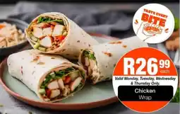 Take 'n Pay Chicken Wrap offer