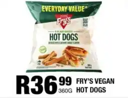 Take 'n Pay Fry's vegan hot dogs offer