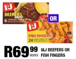 Take 'n Pay I&j beefers or fish fingers offer