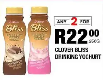 Take 'n Pay Clover bliss drinking yoghurt offer