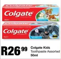Take 'n Pay Colgate Kids Toothpaste Assorted offer