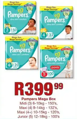 Take 'n Pay Pampers Mega Box offer
