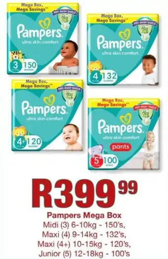 Take 'n Pay Pampers Mega Box offer