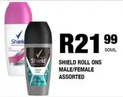 Take 'n Pay Shield roll ons male/ female assorted offer