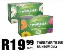Take 'n Pay Twinsaver tissue rainbow offer
