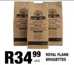Take 'n Pay Royal flame briquettes offer