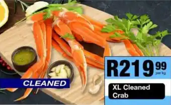 Take 'n Pay XL Cleaned Crab offer