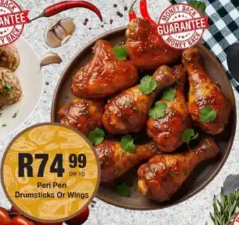 Take 'n Pay Peri Peri Drumsticks Or Wings offer