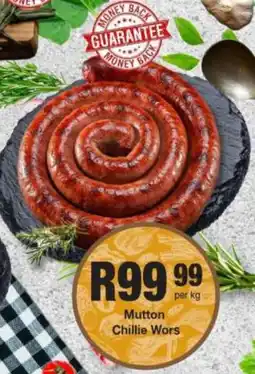 Take 'n Pay Mutton Chillie Wors offer