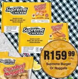 Take 'n Pay Supreme Burger Or Nuggets offer