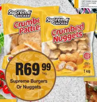 Take 'n Pay Supreme Burgers Or Nuggets offer