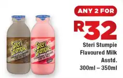 OK Foods Steri Stumpie Flavoured Milk offer