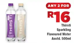 OK Foods Thirsti Sparkling Flavoured Water offer