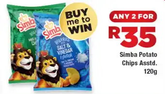OK Foods Simba Potato Chips Asstd. offer
