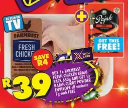 Shoprite Farmbest fresh chicken braai pack offer