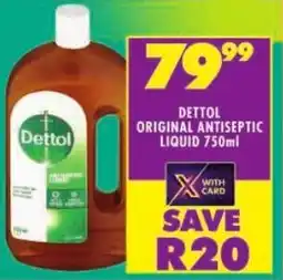 Shoprite Dettol original antiseptic liquid offer