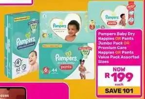 Pampers Baby Dry Nappies OR Pants