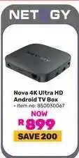 Game NOVA 4K Ultra HD Android TV Box offer