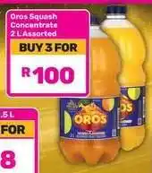 Game Oros Squash Concentrate 2 L Assorted offer