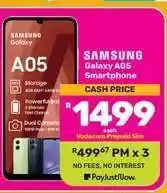 Game Samsung Galaxy A05 Smartphone offer