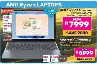 Game Lenovo AMD Ryzen 5 Laptop offer