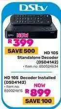 Game HD 10S Standalone Decoder (DSD4142) offer