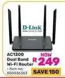 Game D-Link AC1200 Dual Band Wi-Fi Router offer