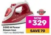 Game 2000 W Power Steam Iron offer