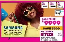 Game Samsung 65 QLED Smart TV (QA65Q7FAAKXXA) offer