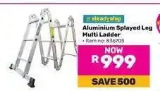 Game Steadystep Aluminium Splayed Leg Multi Ladder offer